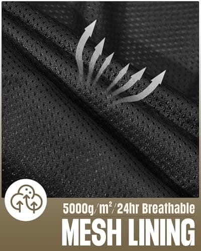 33,000ft Men's Packable Waterproof Jackets Lightweight Breathable Raincoat — view 4