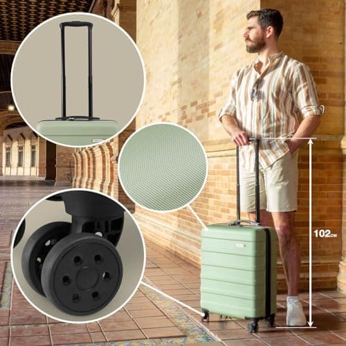 Cabin Max Cabin Suitcase Large for Ryanair, Easyjet 55x40x20 Hand Luggage — view 3