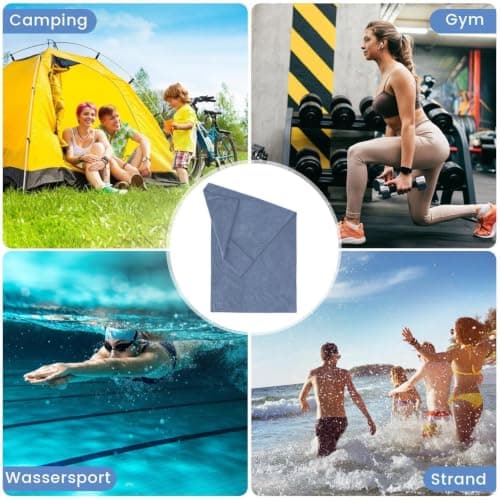 Training Towels, Microfibre Sweat Exercise Towel — view 4