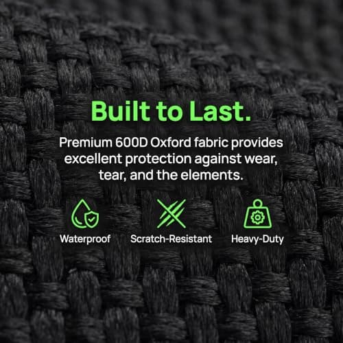 XILAIWANG Ev Charging Cable Storage Bag, 32x32cm 600d Oxford Portable Pouch — view 6