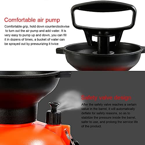 Arrovarp Portable Camping Shower, 5L/8L Portable Pressure Shower Outdoor Shower Bag, For Travel Hiking Climbing Bathing, Car Truck Outdoor Washing Dog Pet Cleaning — view 6