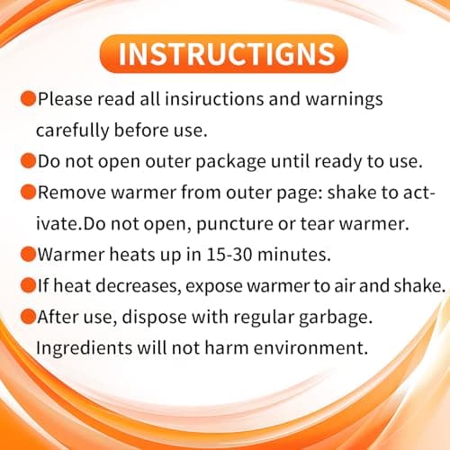 Hand Warmers Disposable 80 Pack - Up to 10 Hours of Heat - Super Long Lasting Air Activated Warmers, All Natural & Portable for Body, Hands & Toes - Odorless Hot Warmer Gifts for Winter Work — view 6