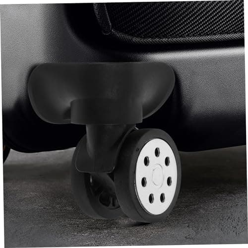 Angoily Replacement Sturdy Quiet Wheel Swivel Wheels Plastic Abs 4pcs Luggage Caster Set Repair, Easy to Install Kit for Wheeled for Suitcase Travel Suitcases — view 3