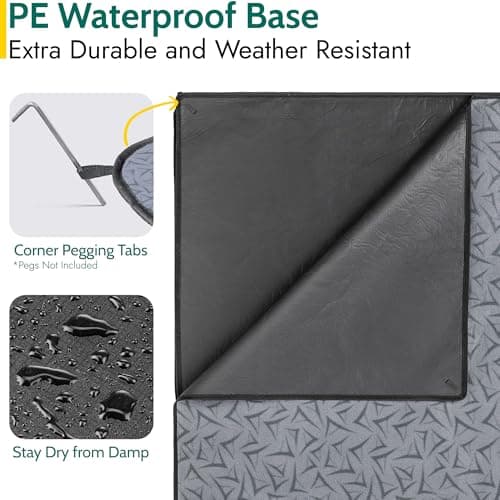 Trail Soft Fleece Tent Carpet, 220cm x 200cm — view 3