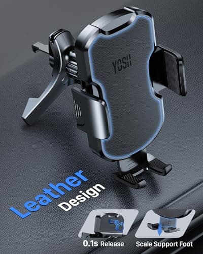 YOSH Audi A1 Phone Holder for Audi A1/A3, Mercedes, Mini Cooper 2013‑2024 — view 2