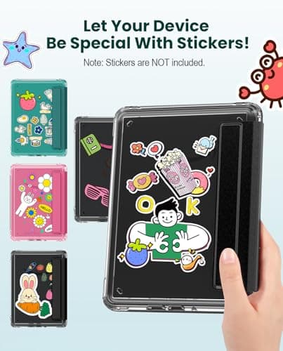 MoKo Magnetic Case for 7" Kindle Paperwhite 12th Gen& Colorsoft, Black — view 5