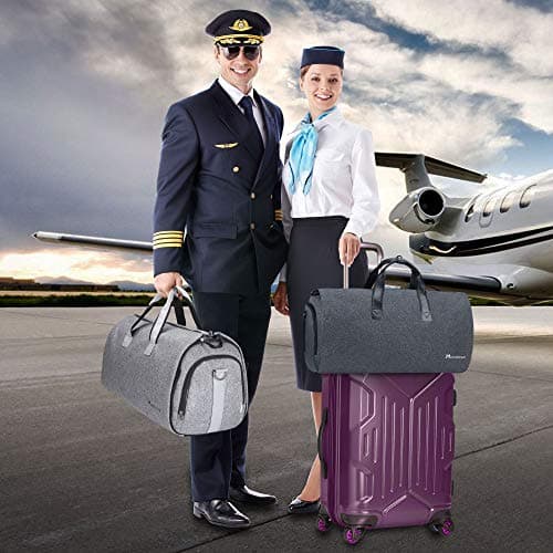 Modoker 45L 2-in-1 Convertible Garment Bag with Shoulder Strap — view 6