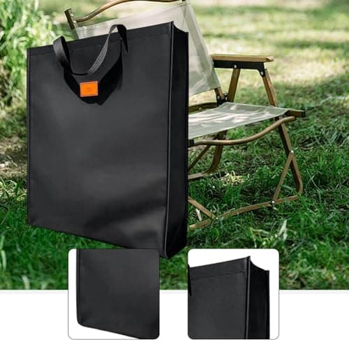Teruyol Folding Chair Storage Bag with Multi Tool Organizer Folding Chair Bag Heavy Duty Camping Chair Bag Foldable Overnight Bag Suitable for Travel Camping, 57cmx16cmx68cm — view 6