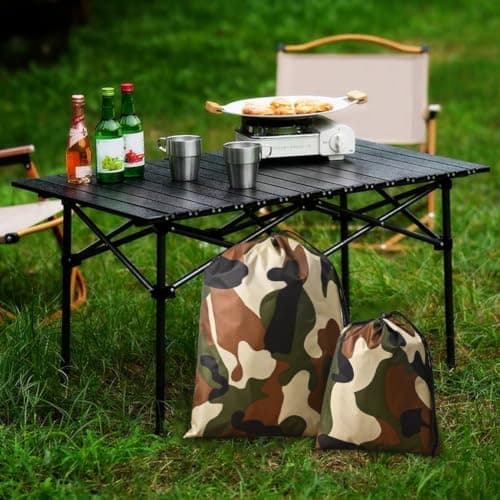 Honseadek Camo Stuff Sacks Set, 5-Pack Drawstring Storage Bags for — view 6