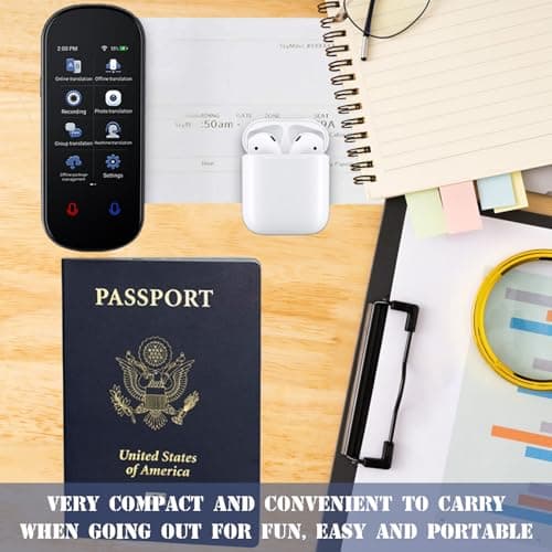 Bekasa Language Translator Device, Instant Voice Translation 139 Languages — view 6