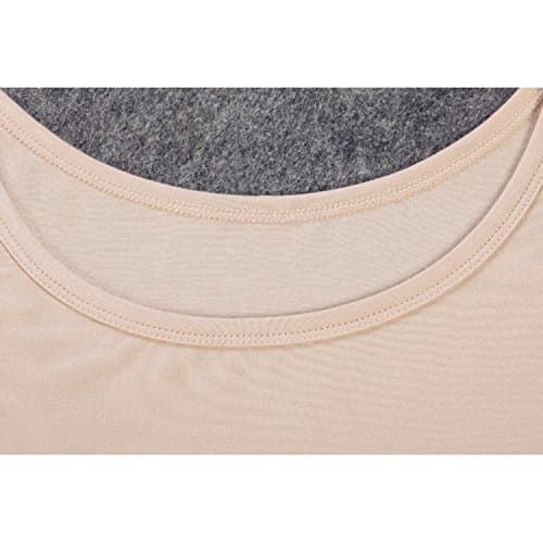 Liang Rou Women's Crew Neck Top & Bottom Ultra Thin Thermal Underwear Set — view 5