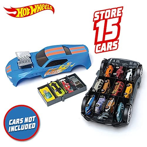 Hot Wheels Storage 2in1 Race N' Haul Car Carry Case Transporter — view 6