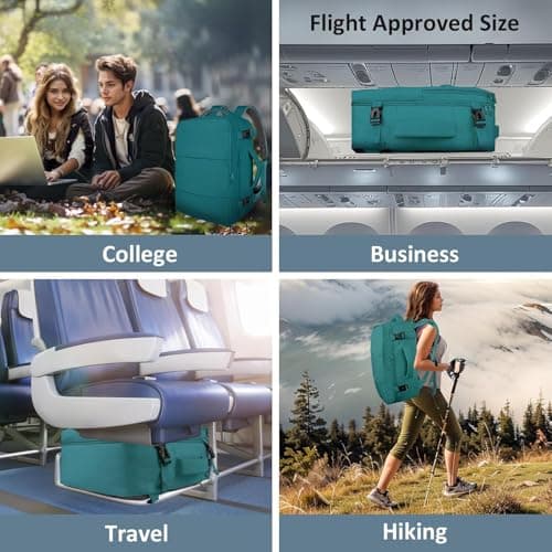 Taygeer Ryanair Cabin Bags 40x30x20 Underseat, Travel Backpack Cabin Size — view 6