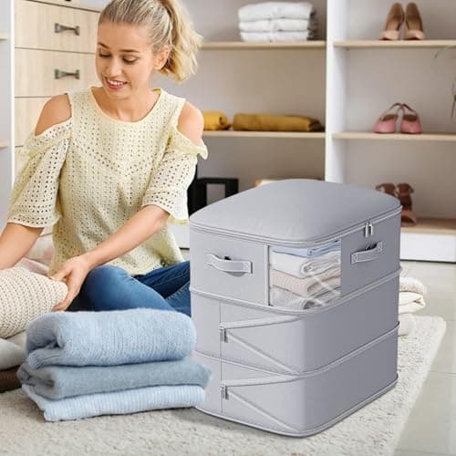 Comforter Storage Bag Space Saver Organizer — view 2