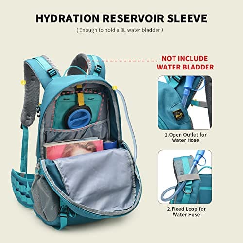 SKYSPER Rucksack 35L Hiking Backpack, Lightweight Travel Backpack Camping Trekking Backpack for Men Women — view 4