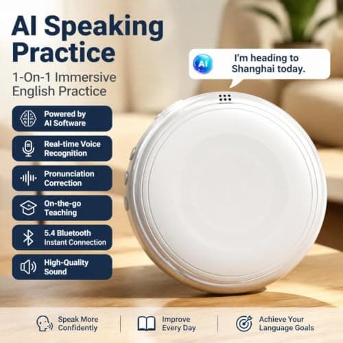 Smart Wearable AI Language Translator Device — view 3