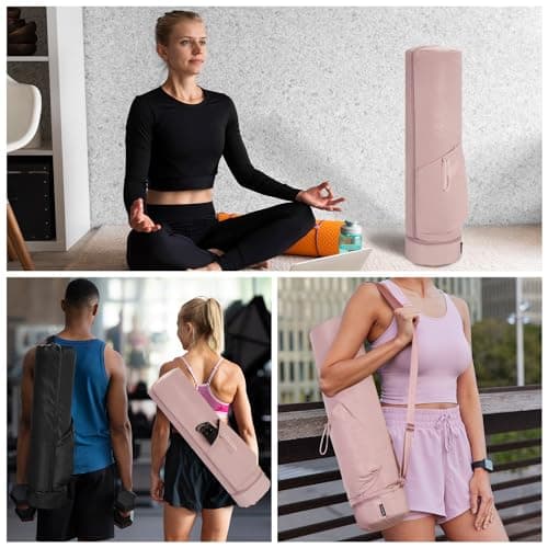 sportsnew Yoga Mat Bag Full Zip Pilates Bag with Adjustable Carring Strap — view 6