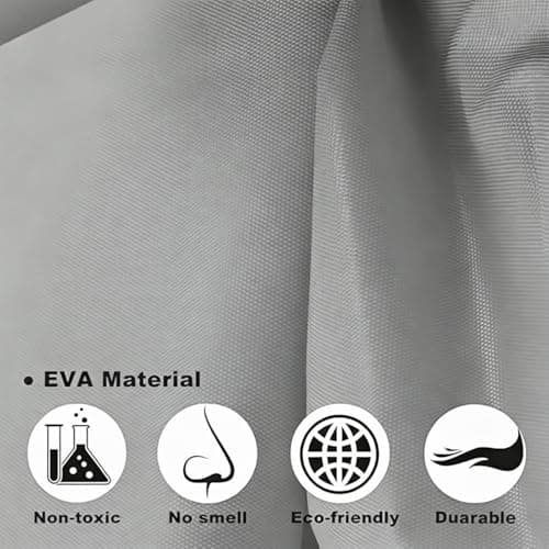Rain Poncho for Adults, 2 Pieces Reusable Waterproof with Hoods and Sleeves — view 4