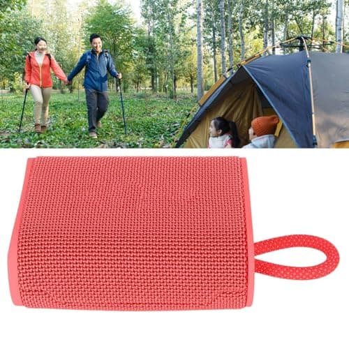 SIXRUN Bluetooth 5.3 Speaker, IPX7 RGB Light (Red) — view 3