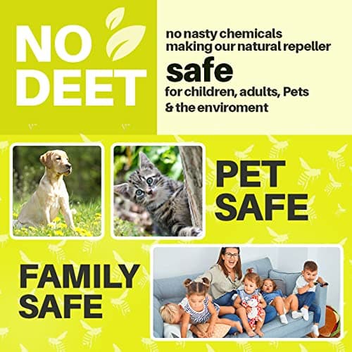 Unique Wasp Repellent | Effective Alternative to Wasp Sprays and Traps | No Deet, Safe to Use Indoors and Outdoors –7hrs Wireless Use | Lasting Up to 6 Months with Cost-Effective Refills Available — view 4