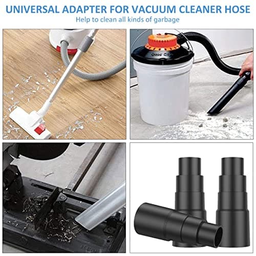 3 Pcs Universal Vacuum Adapter, 26.5MM-38MM Dust Extractor Hose Adaptor for Random Orbital Sander, Jigsaw, Circular Saw Reducer, Saw Eccentric Grinder Accessories — view 6