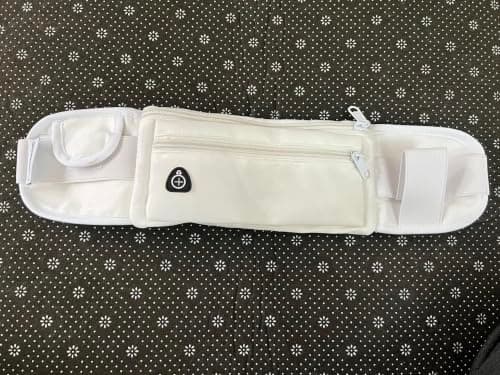 Umrah & Hajj White Waist Belt with Multiple Pockets – Travel Money Belt for Coins, Cash, Documents & Water Bottle Holder, Adjustable Pilgrimage Belt for Men & Women — view 4