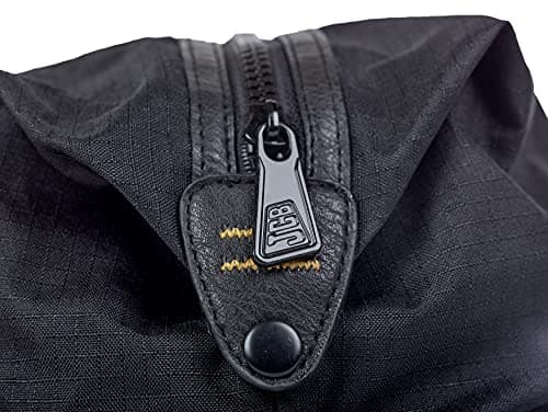 JCB - Black Rip Stop Nylon PVC Base Waterproof - Travel Wash Bag - Zipped Travel Bags for Men - Travel Accessories - JCBWB02 — view 4