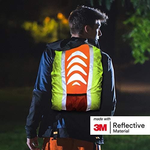 Salzmann Reflective Rucksack Cover | 28–40L | Hi-Vis Waterproof Rain Cover for Backpack Cycling, Commuting & Hiking — view 2