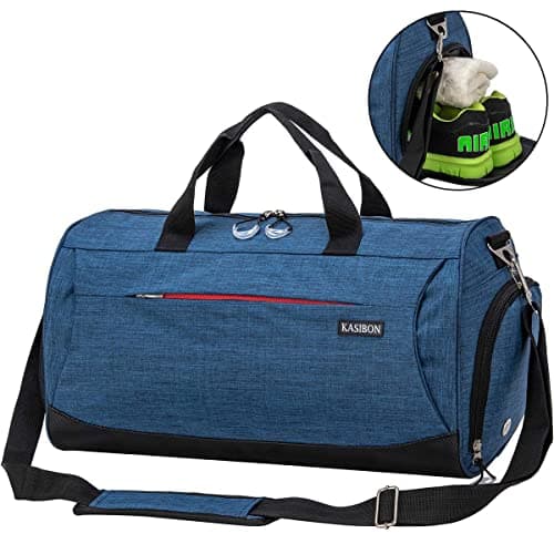 Gym Bag with Shoes Compartment and Wet Pocket, Duffle Bag for Sports Travel — view 2