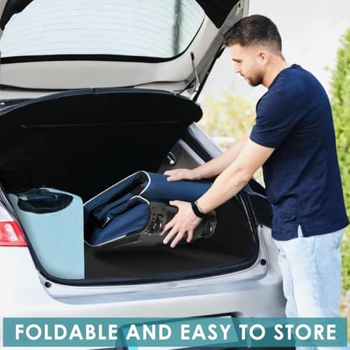 Findway Golf Travel Bag, Padded Golf Travel Bags Flight with Wheels — view 6