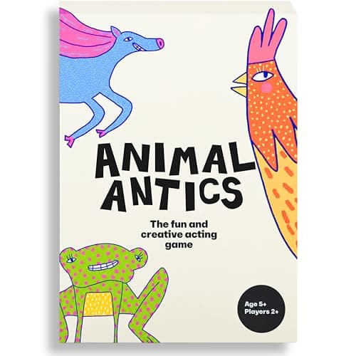 Animal Antics – The Game That Gets Kids Roaring, Clucking & Rolling with Laughter | Card Game for Kids Age 5+ | Family Fun | Travel Game | Party Game | Great Gift Idea