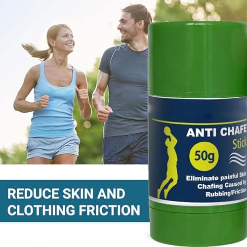Anti Chafe Balm Stick for Men & Women, Cycling & Walking, Anti Friction Stick for Running,Sweat Resistant Glide-On Anti Chafing Cream for Thighs & Underarms — view 3