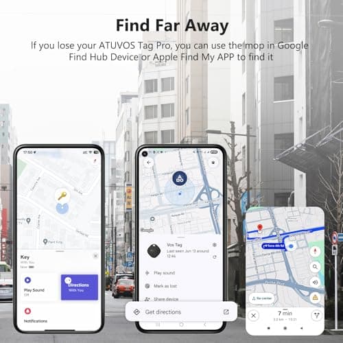 ATUVOS Dual System Air Tracker Tag PRO 2 Pack, Smart Key Finder — view 4