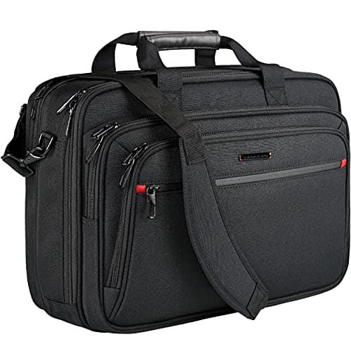 VANKEAN Laptop Briefcase Men 17 Inch Laptops Messenger Bag Travel Business
