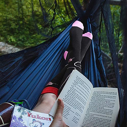 LEOSTEP Compression Socks 6 Pairs for Women Men, 20-30mmHg Support — view 5