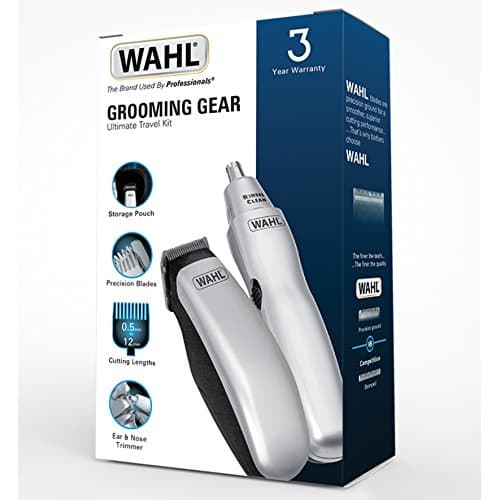 Wahl Grooming Gear Ultimate Travel Kit, Beard Trimmer for Men, Male Grooming & Groomsman Battery Hair Trimmer, Beard Trimmer for Men, Men’s Hair Trimmer, Beard Care Kit — view 4