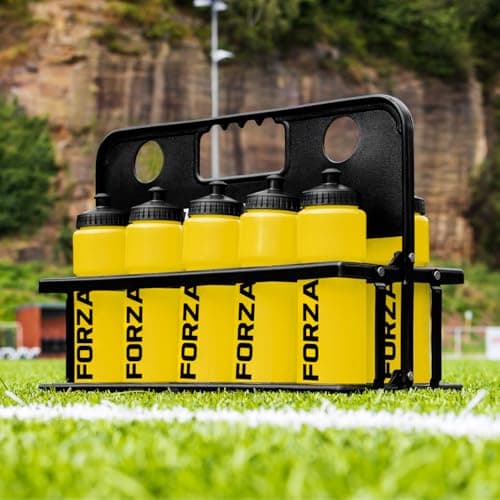 FORZA 10 Water Bottles & Carrier [750ml] - BPA Free Plastic - Variety Of Colours (Yellow)