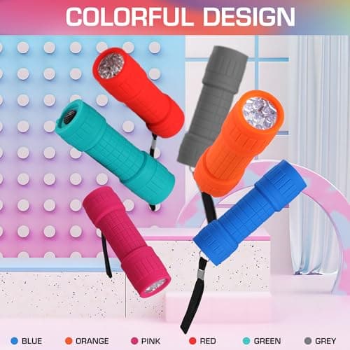 EverBrite 6-Pack Mini LED Torches with Batteries — view 6