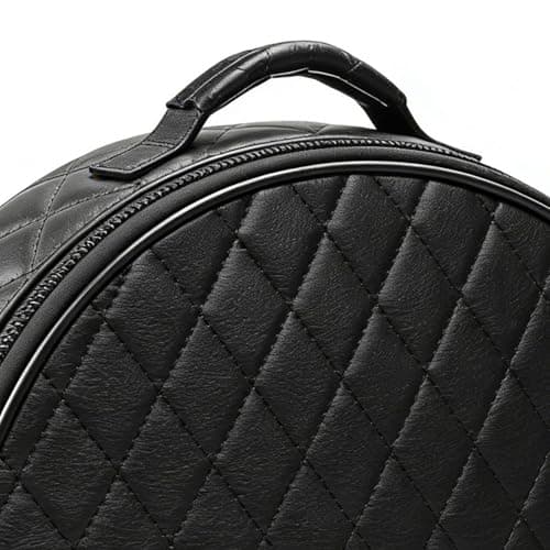 Chdnhe Car Charger Storage Box for EV Cable, Leather Waterproof Charging Cable Bag with Padded Compartments, Heavy Duty Car Boot Carry Case for Type 2 Charger, Accessories, Travel Home Use — view 6
