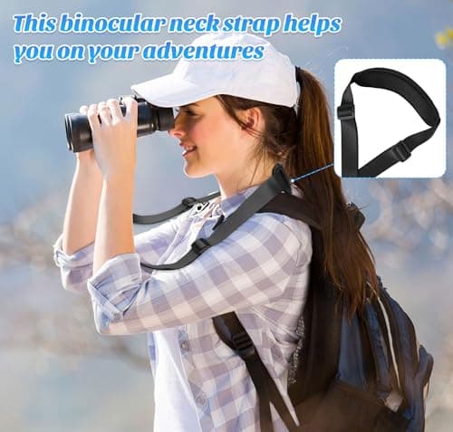 Padded iPad Binocular Camera Shoulder Strap, Nylon Neck Lanyard Strap, Fluorescent Green, Default | for Tablet Case Crossbody Laptop Luggage Bag — view 4