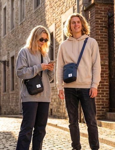 SKYSPER Small Anti Theft Messenger Bags RFID — view 2