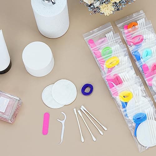Adorila 5-in-1 Disposable Vanity Kit, Individually Wrapped Sets, 50 Pack — view 4