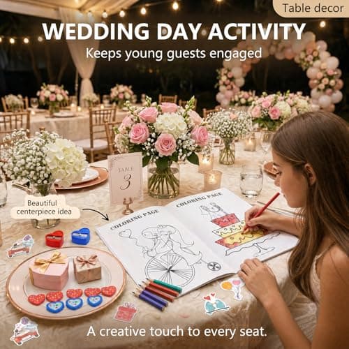 Eyoulife Kids Wedding Activity Packs for 10 Children — view 4
