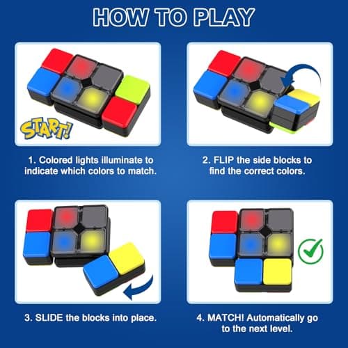 Pup Go Electronic Memory Game For Kids Ages 8-13, Handheld Puzzle Toy, — view 6