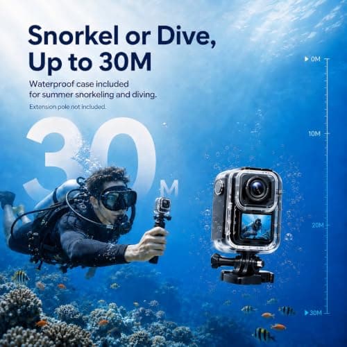 SOPPY 4K Magnetic Action Camera, Wearable Camera with Dual Touch Screens — view 5