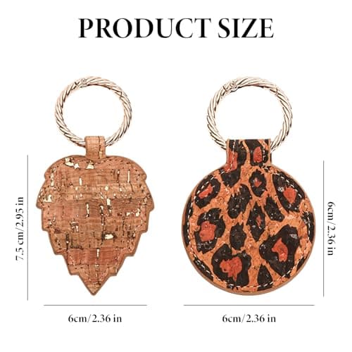 Wasise Magnetic Hat Clip for Bag - Hat Clips for Travel on Bag, Eco-Friendly Cork, Sun Straw Hats Clip, Handbag and Backpack Leather Storage Holder, Convenient and Versatile for Travel — view 2