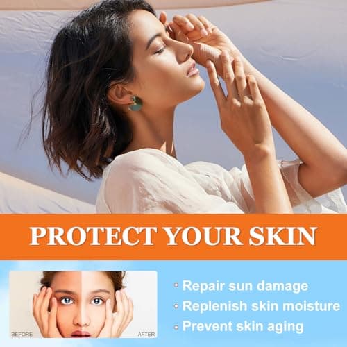 2Pcs Sunscreen SPF 100, Lightweight Face Sunscreen with UV Protection — view 4