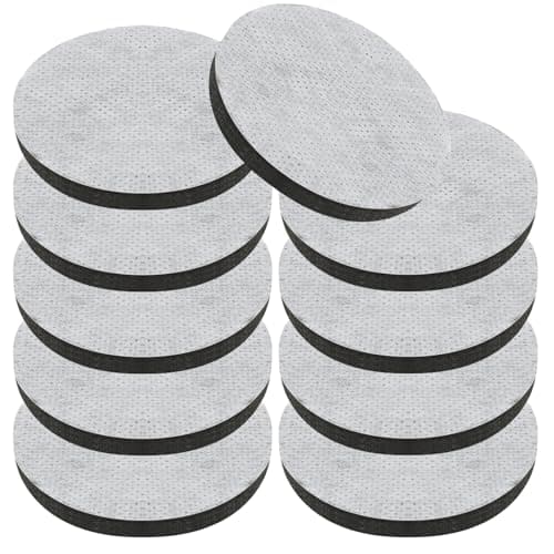 10 Pack Micro Water Filter Discs for Brita Fill and Go Water Filters Bottles Carafes, NSF42 Certified Mini Water Filter Disc Replacement for Reducing Chlorine, Microparticles and Other Impurities