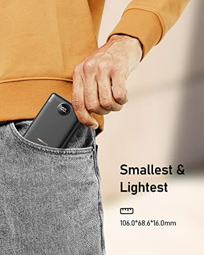VEEKTOMX Power Bank Fast Charging, 10000mAh Mini USB C Portable Charger — view 5