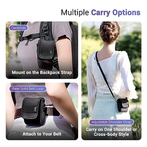 JJC Mini Carrying Case for Go Pro Hero 13 12 11 10 9 8 with Shoulder Strap — view 5